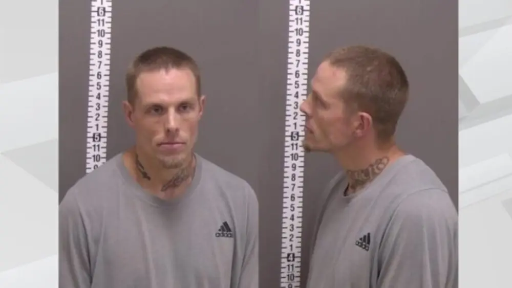 man in a mugshot