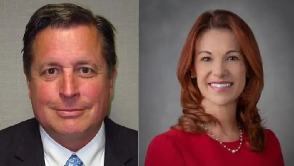 Nicholas Chase and Kirsten Baesler