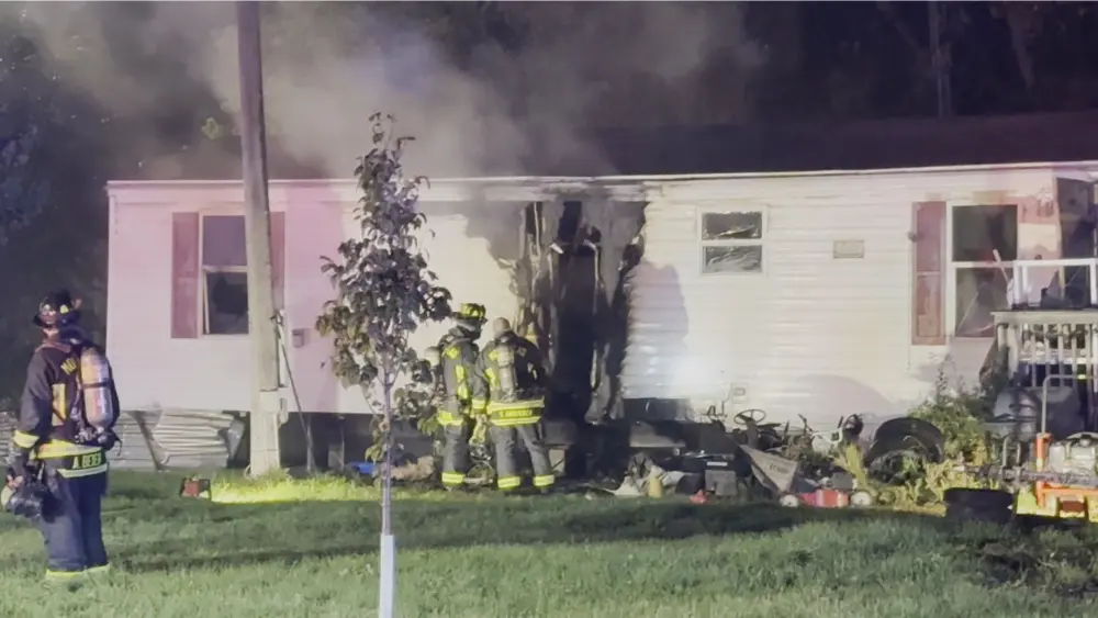 Image of Moorhead fire