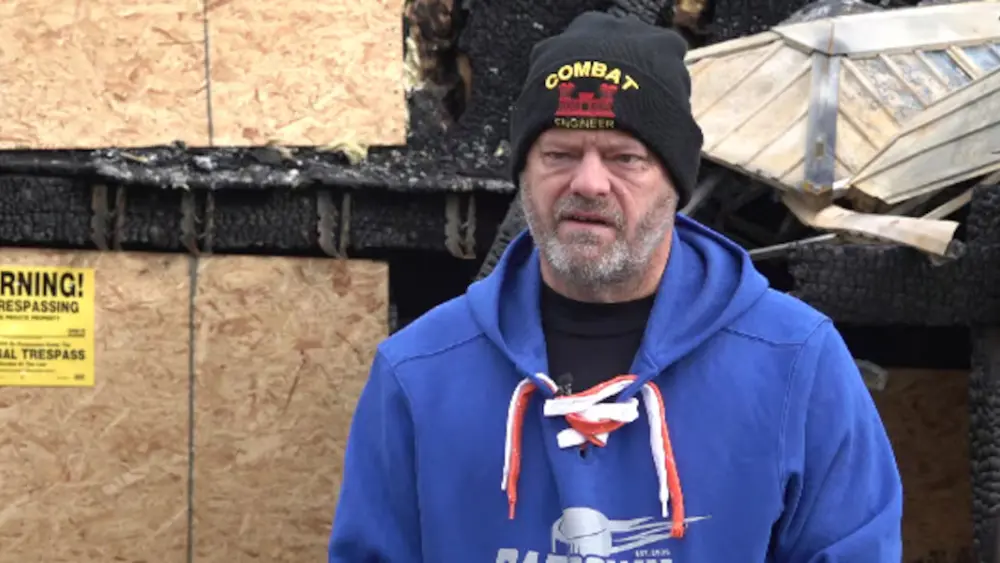 Image of Eddie Hollerung during his VNL interview on camera