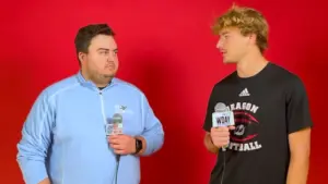 2 guys having a conversation