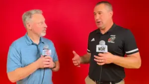 2 guys having a conversation