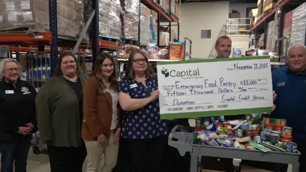 Capital Credit Union donation