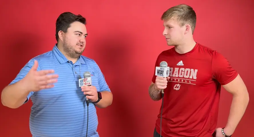 2 guys having a conversation