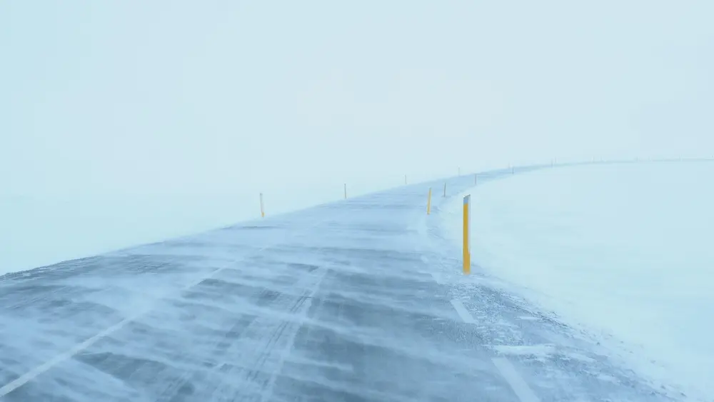 road blizzard