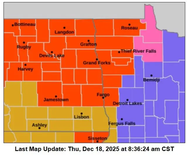 Blizzard warning 12-18-25