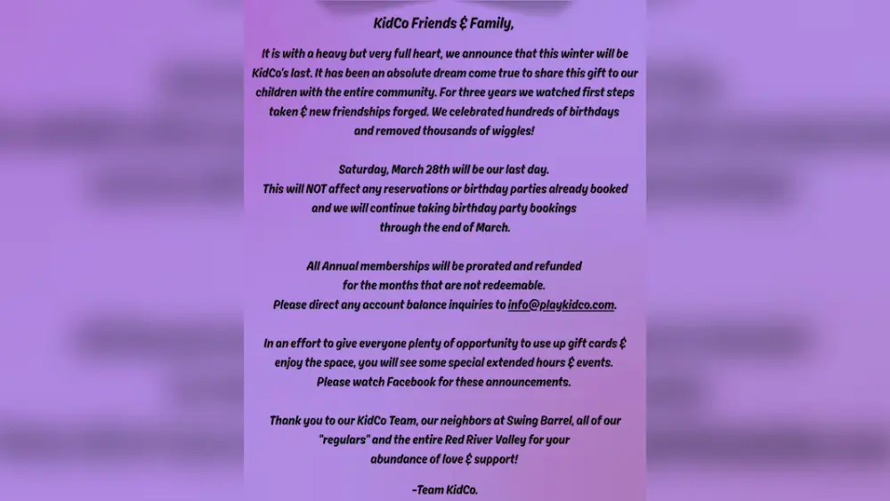 Moorhead Kidco announcement