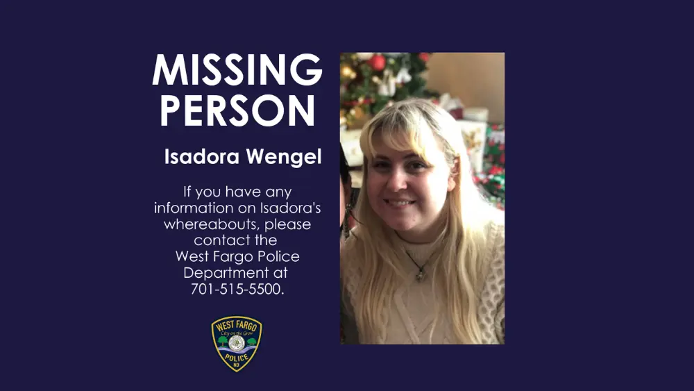 missing woman poster