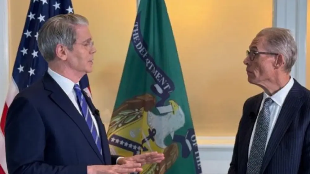 Treasury Secretary Scott Bessent and The Flag's Scott Hennen