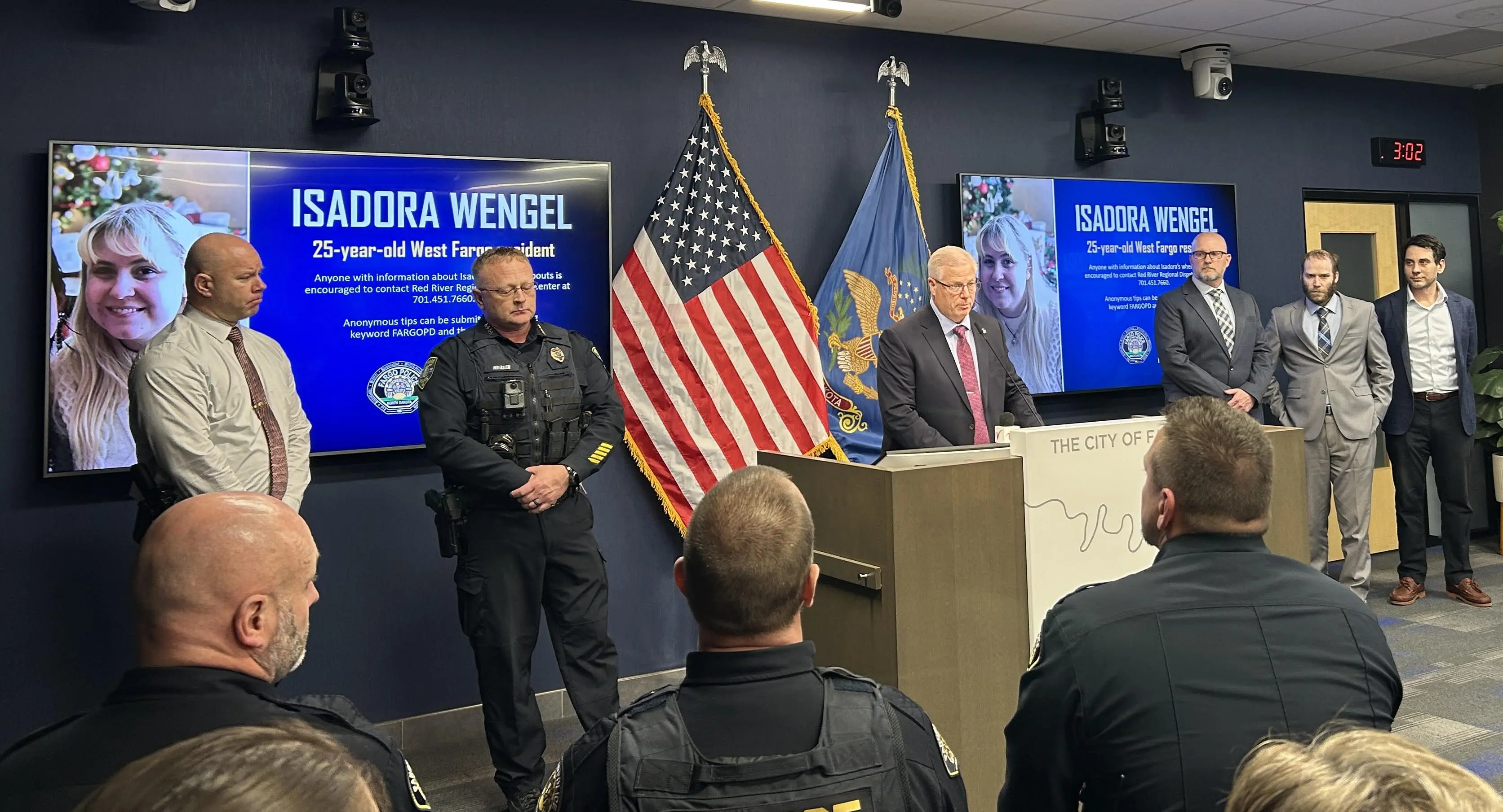 Isadora Wengel presser