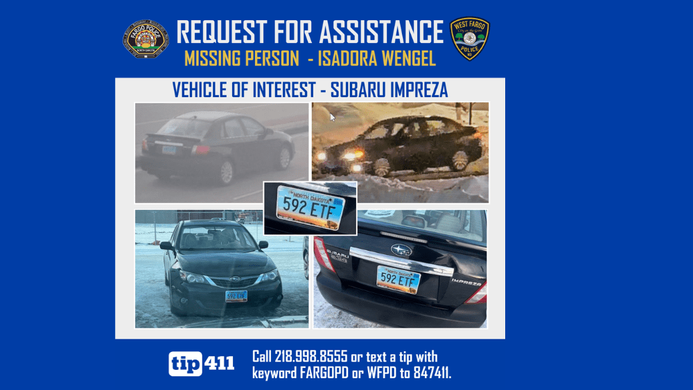 Investigators looking for vehicle in missing West Fargo woman case ...