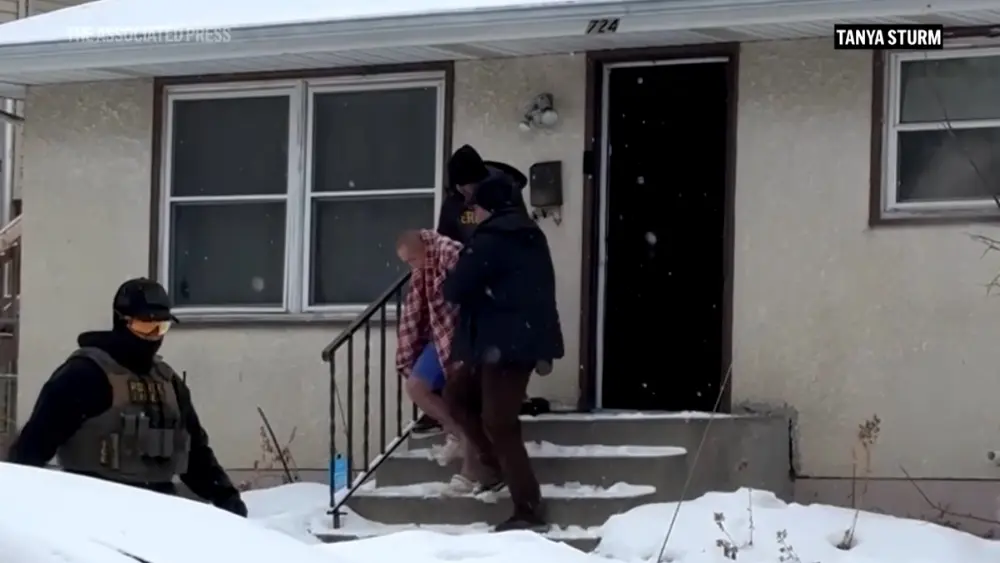 ICE underwear arrest