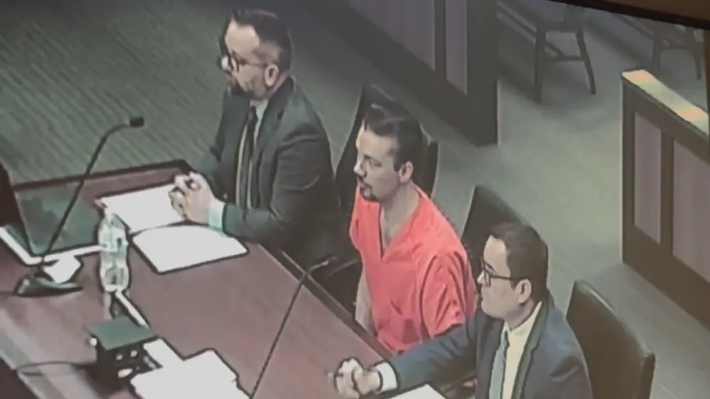 Michael Diedrich and his attorneys