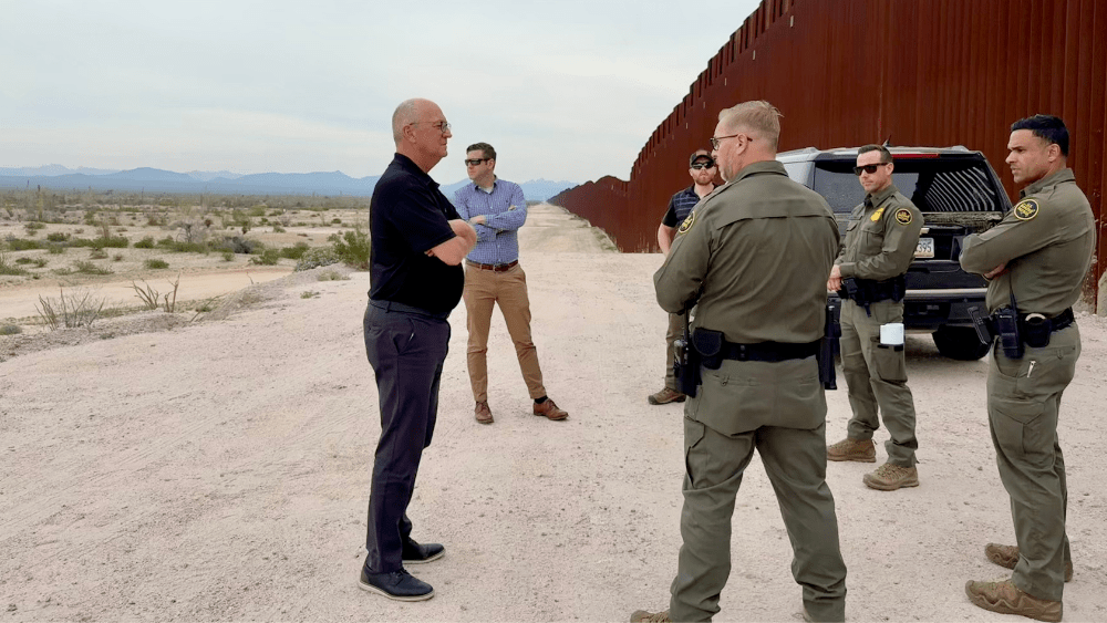Senator Cramer sees immigration enforcement operations in Arizona