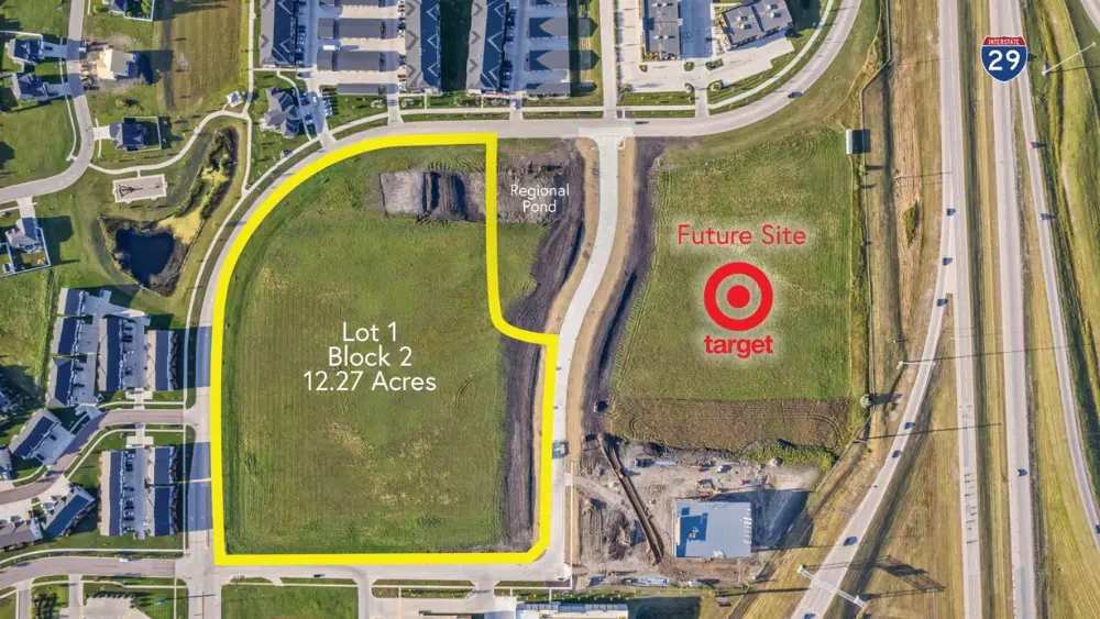 The location of a new Target in Fargo