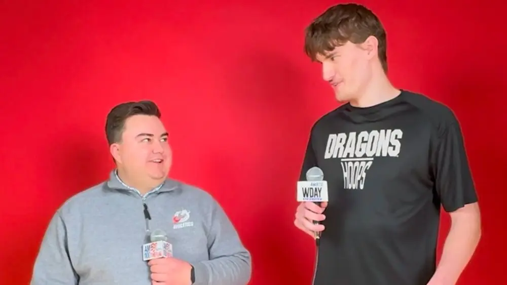 2 guys having a conversation