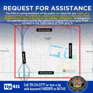 Search for suspect vehicle