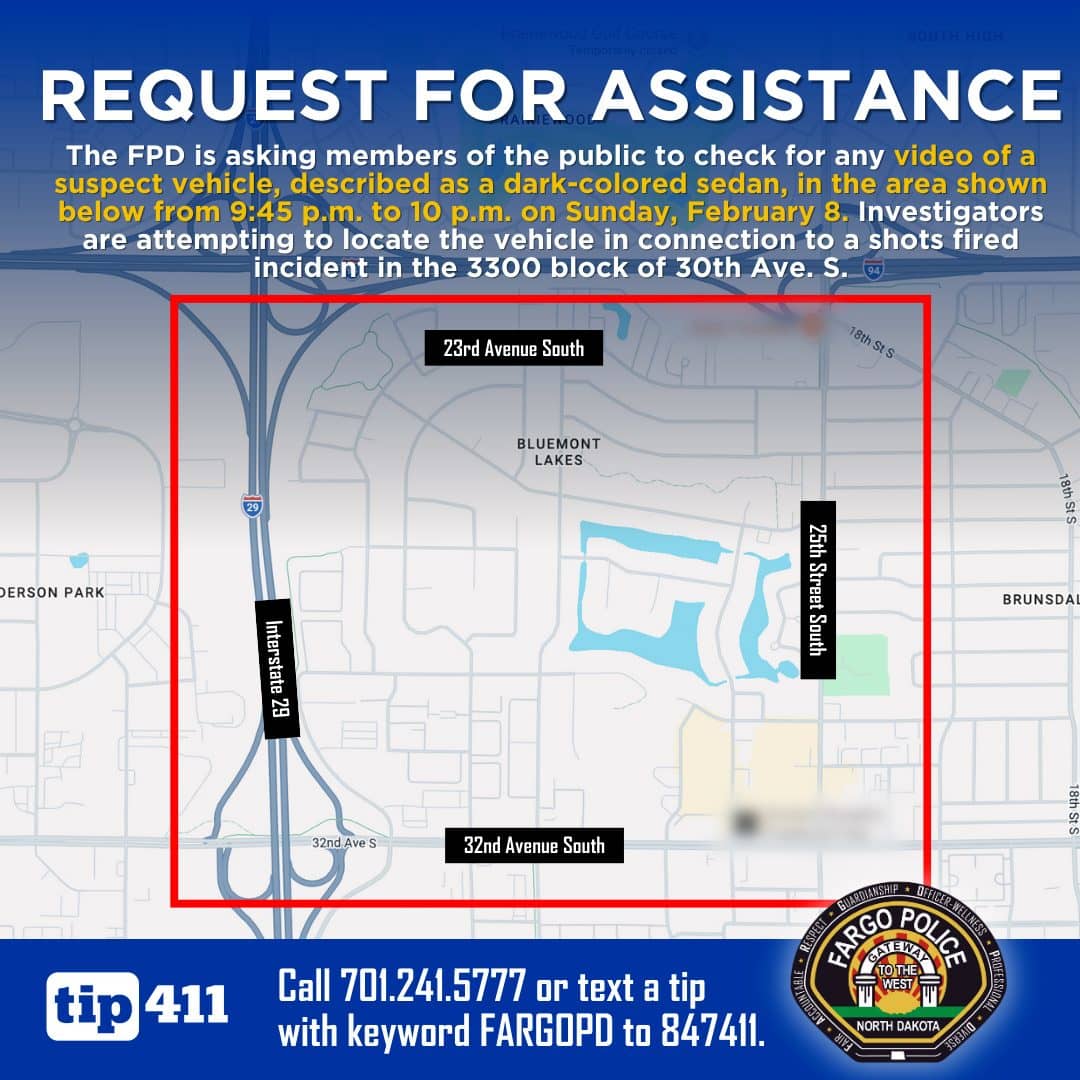 Search for suspect vehicle