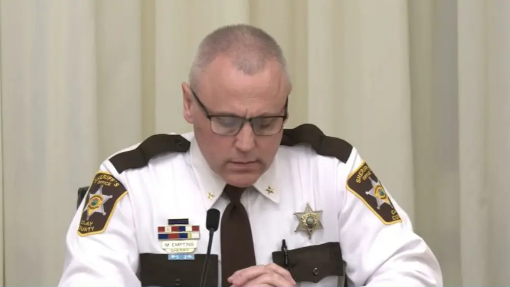 Clay County Sheriff Mark Empting