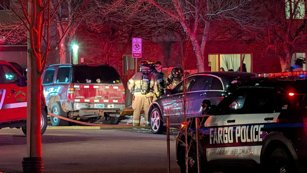 Fargo apartment fire