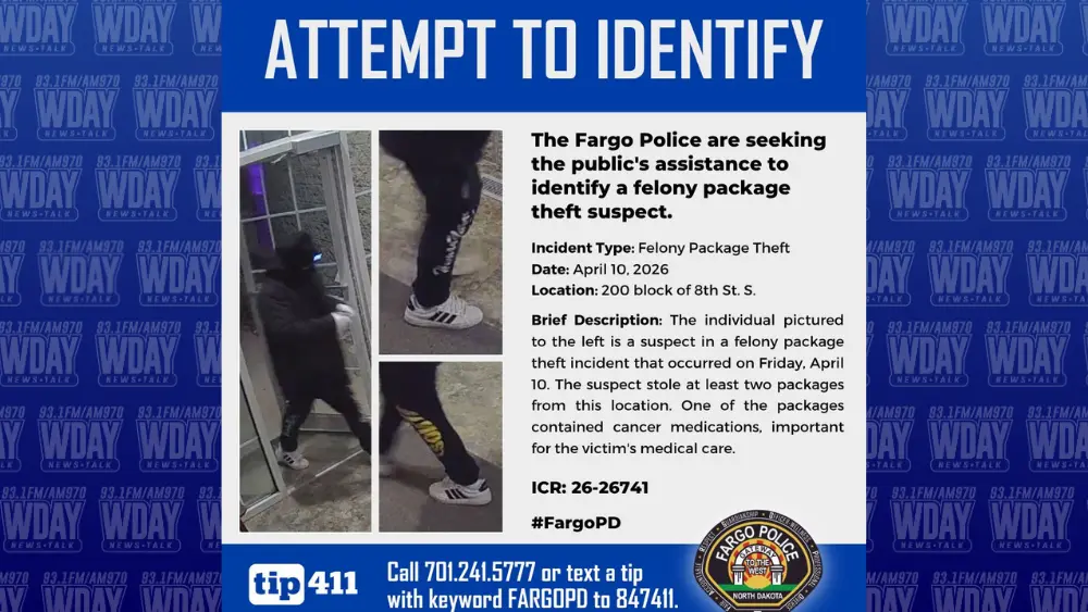 Fargo package stolen