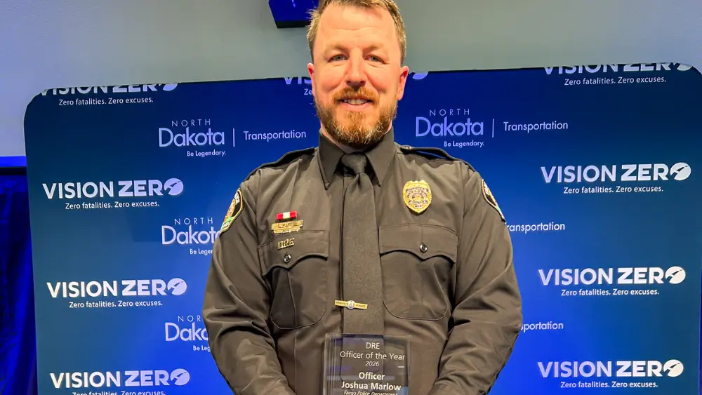 Fargo Police Officer Josh Marlow