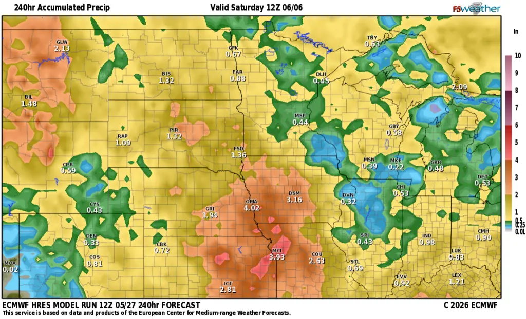 Omega block pattern continues with wetter weather coming soon | WDAY ...