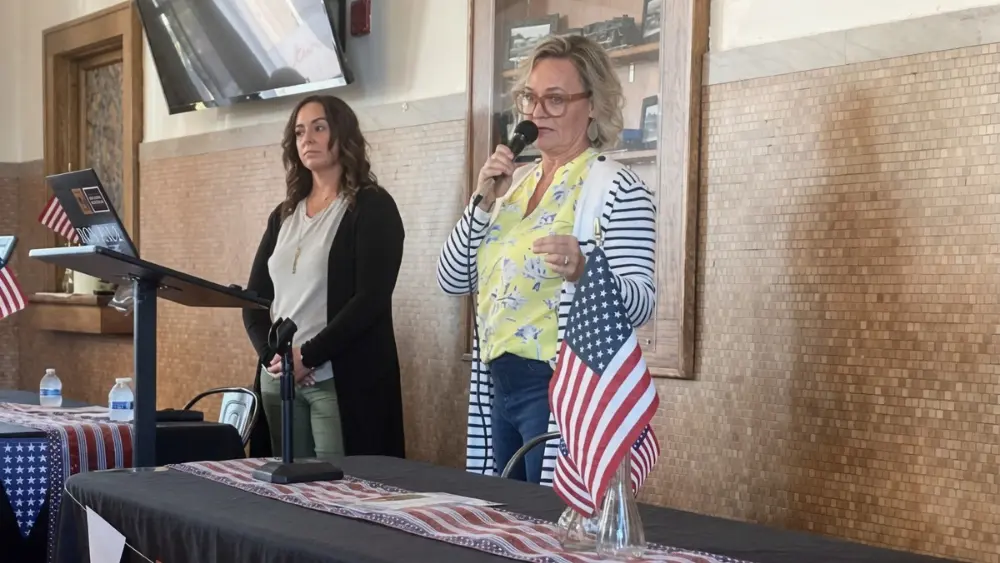 Tammy Clark and Kristen Meghan Kelly