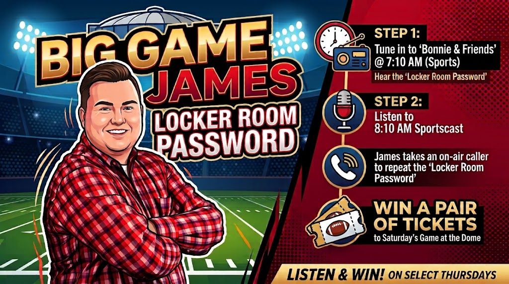 big game james locker room password