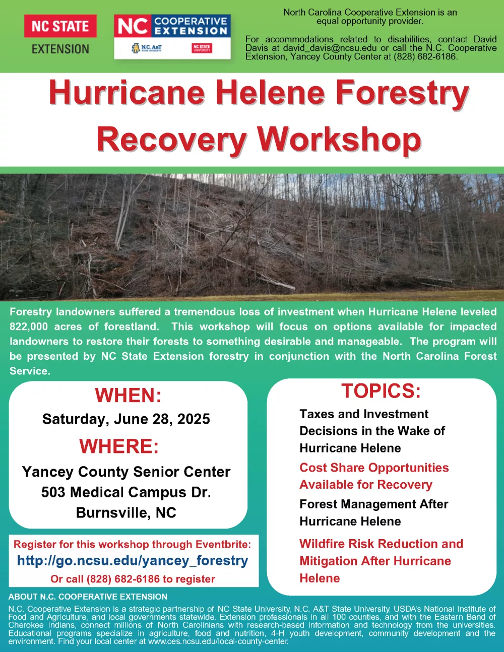 hurricane-helene-forestry-recovery-workshop-flyer