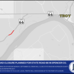 Road closure planned for State Road 66 in Spencer County