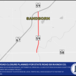 Road closure planned for State Road 59 in Knox County