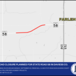 Road closure planned for State Road 58 in Daviess County