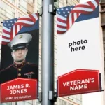 Honor a Veteran: Purchase a Lamppost Banner with Discover Downtown Washington for November Tribute