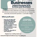 Free AI Workshop for Small Businesses Set for July 16 in Loogootee