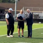 Former Hatchet Coach Gene Miiller Receives Sagamore of the Wabash Award