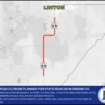 Road closure planned for State Road 59 in Greene County