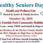 Healthy Seniors Day Today at Eastside Park