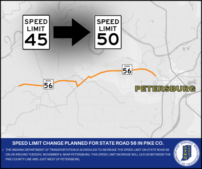 Speed limit change planned for State Road 56 in Pike County | Shake ...