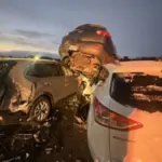 Black Ice Causes 13-Vehicle Pileup in Dubois County