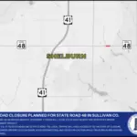 Road closure planned for State Road 48 in Sullivan County