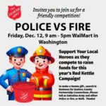 Police vs. Fire: Salvation Army Hosts Red Kettle “Battle of the Badges” Dec. 12
