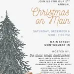 Montgomery to Host Second Annual “Christmas on Main” December 6
