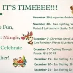 Loogootee Announces Street Closures and Full Day of Holiday Events on Sunday