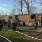 Crews Respond to House Fire North of Vincennes