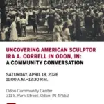 Odon to Celebrate Sculptor Ira Correll This Weekend
