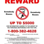 Indiana Department of Homeland Security Seeking Information on Three Washington Fires