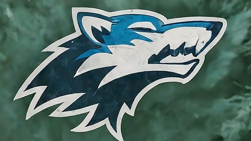 AI-generated image Winter scene minnesota timberwolves LOGO nba finals champions 2024 (This content was generated by an Artificial Intelligence (AI) system)