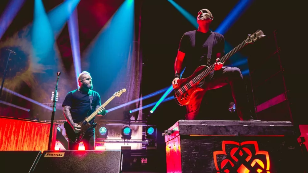 Breaking Benjamin performs live at Van Andel Arena. GRAND RAPIDS^ MICHIGAN / USA - JANUARY 31^ 2020