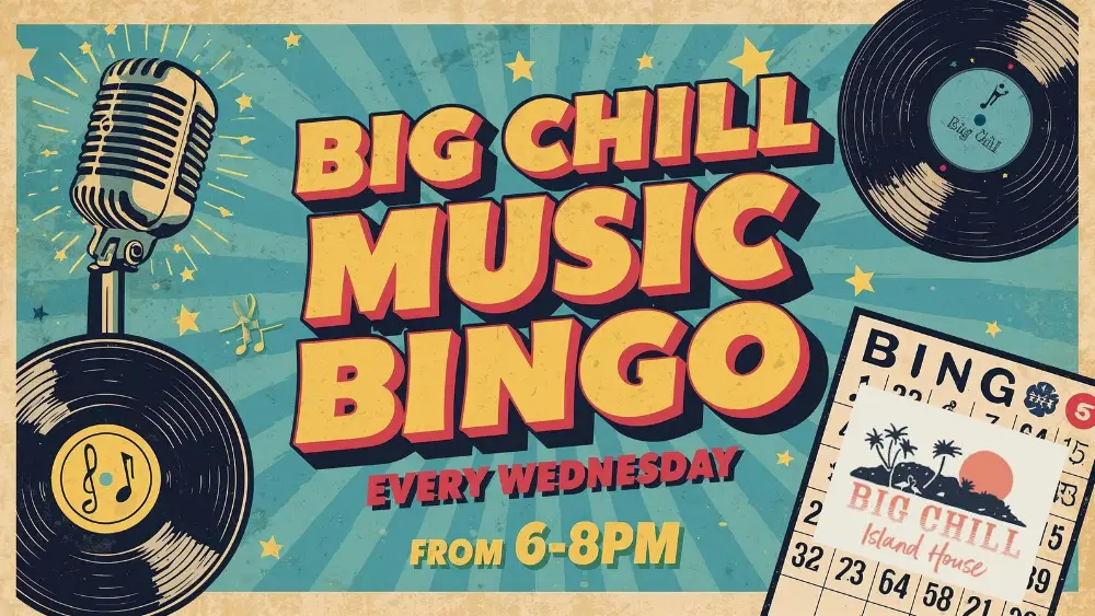Big Chill Music Bingo